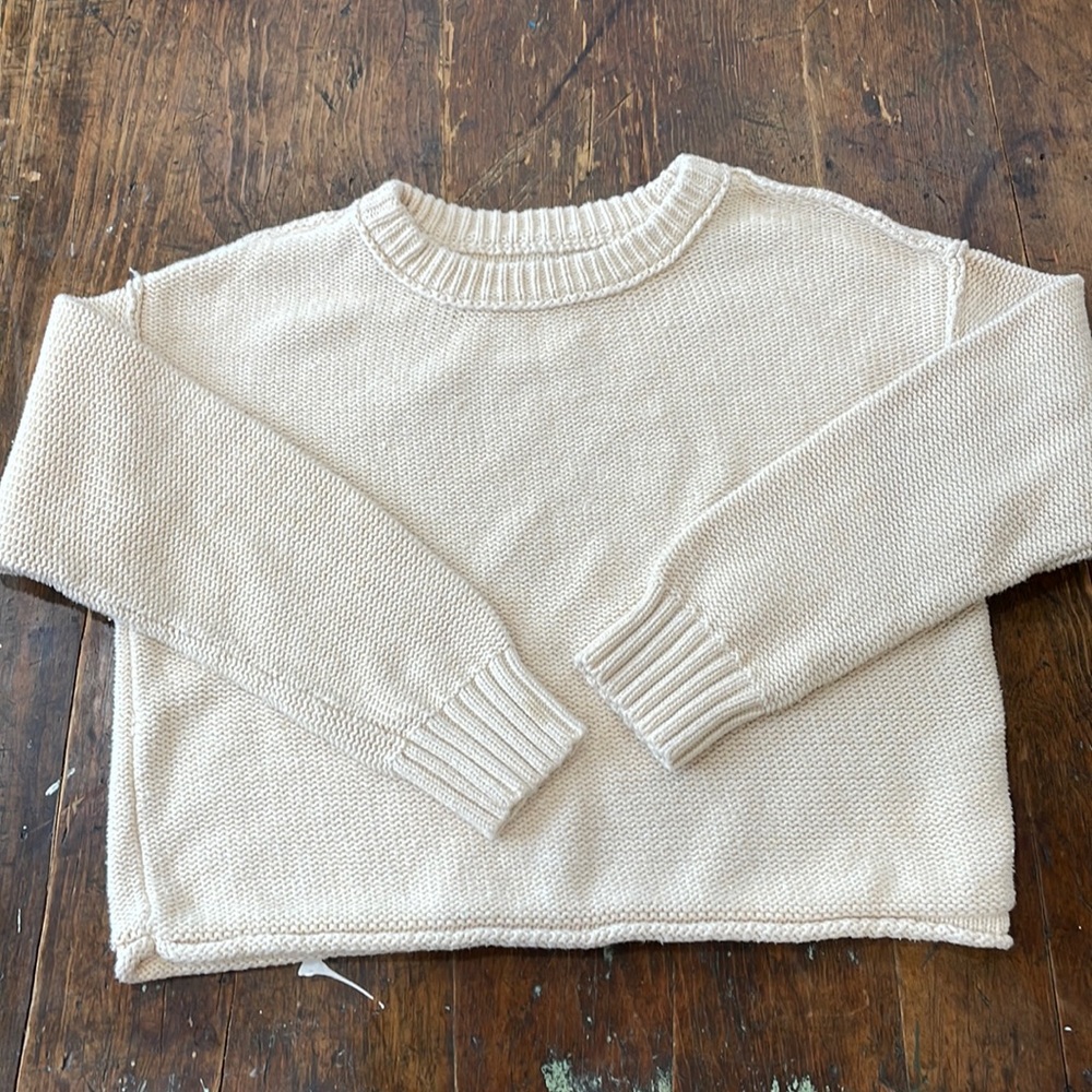 Cropped sweater